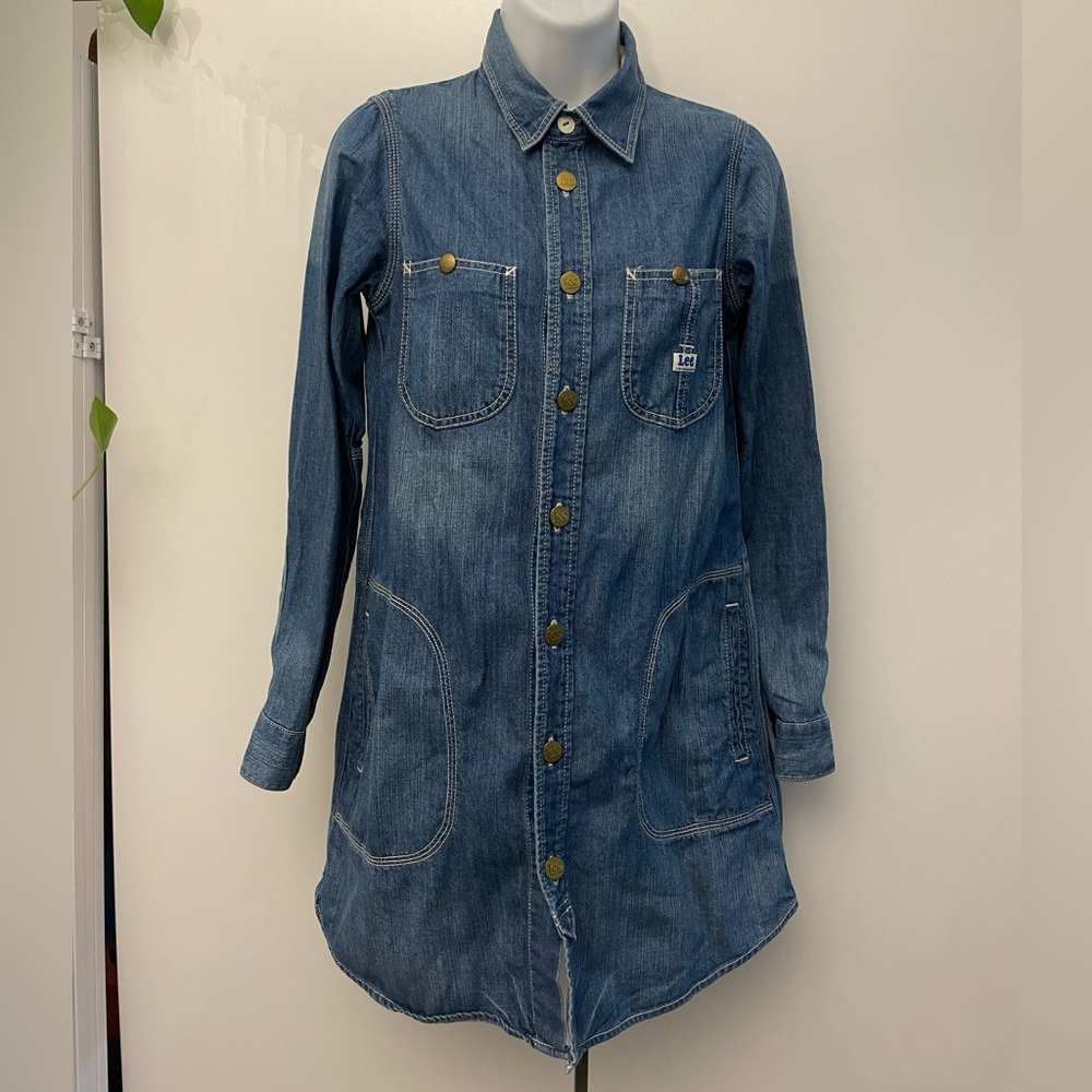 Lee Union Made Trademark Reg Rosso vintage 
JPN distressed denim DRESS